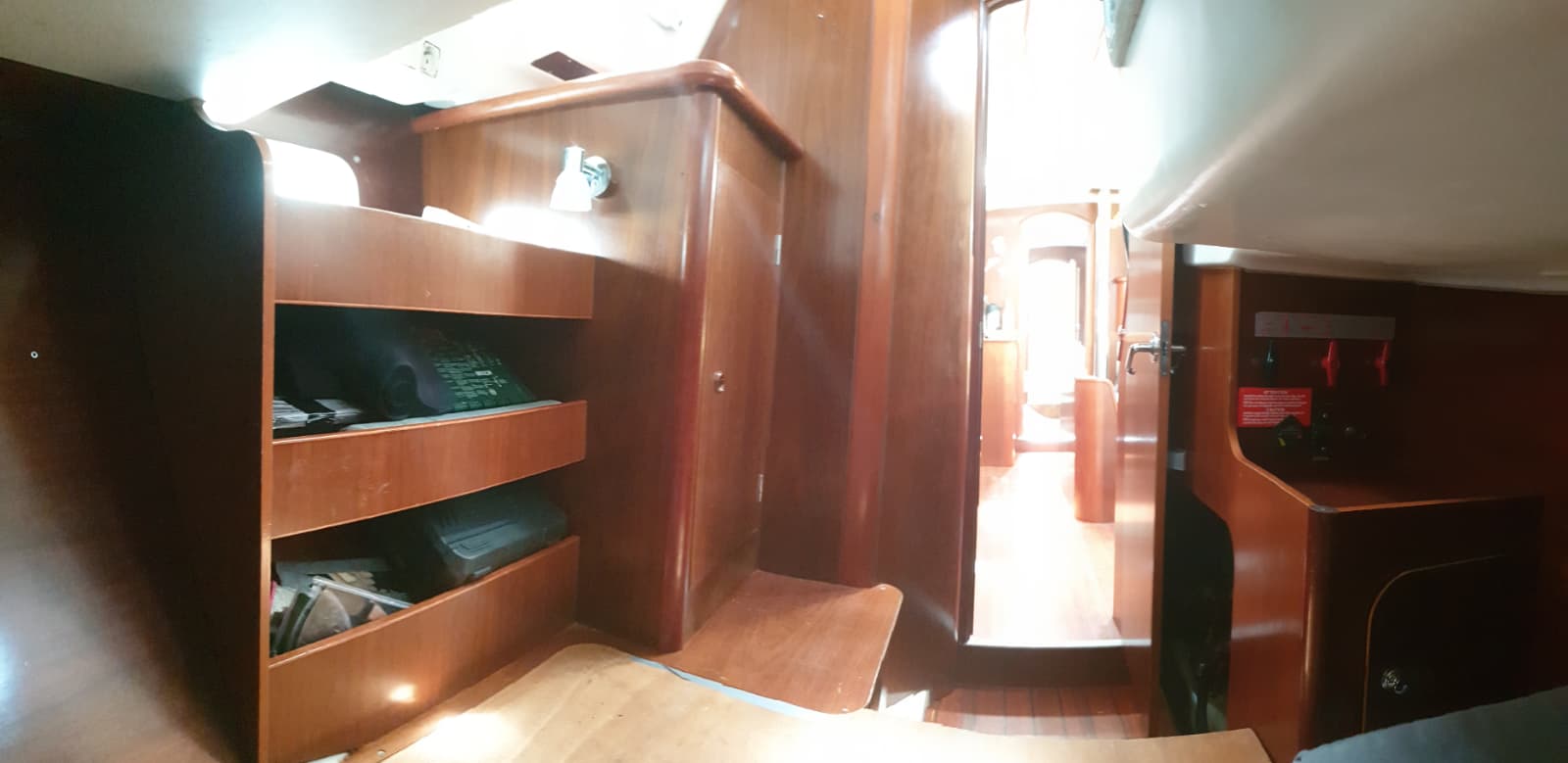 Cabine arrière bâbord